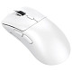 Мышка Attack Shark R1, Wireless/Bluetooth, 18000dpi, (PAW3311), 6кн., White