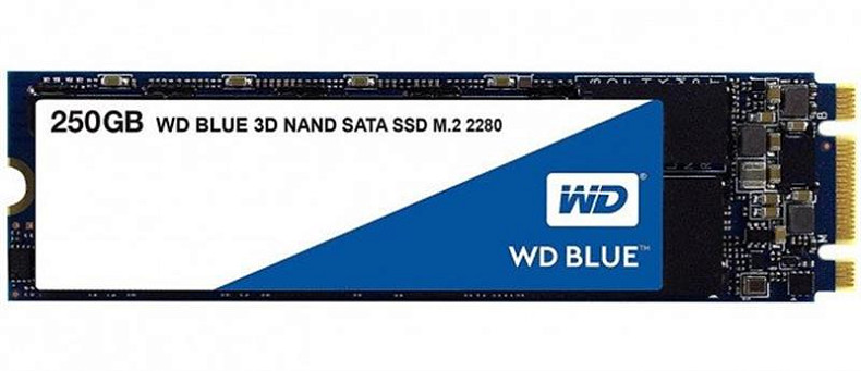 SSD накопичувач WD SSD Blue M.2 250 GB (WDS250G2B0B)