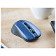 Мишка Modecom MC-WM9.1, бездротова, 4кн, 1600dpi, чорно-синя