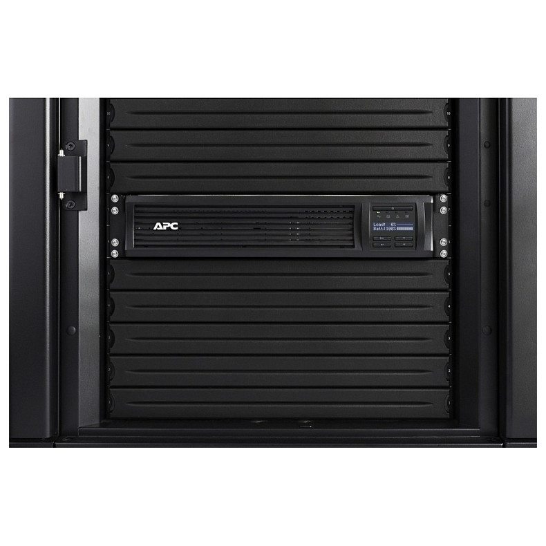 Источник бесперебойного питания APC Smart-UPS 1500VA/1000W, RM 2U, LCD, USB, SmartConnect, 4xC13