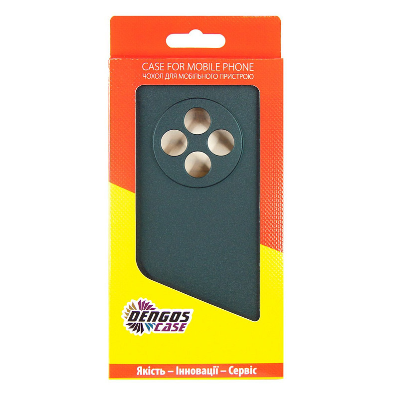Чохол-накладка Dengos для Oppo Reno 12 F/FS Green (DG-KM-115) + захисне скло