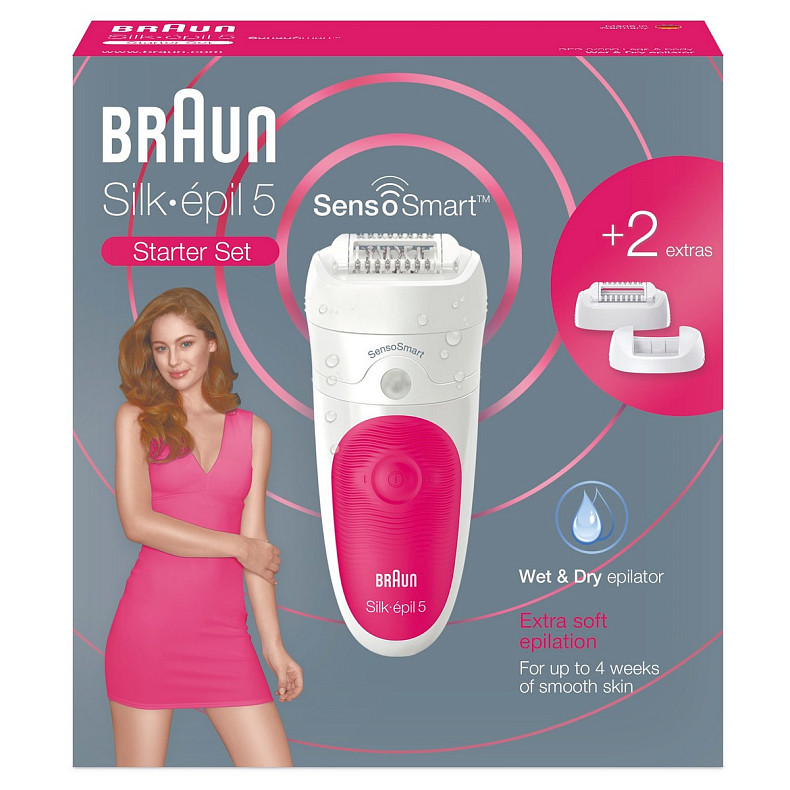 Епілятор Braun Електр епiлятор Silk_epil 5 SES 5/500