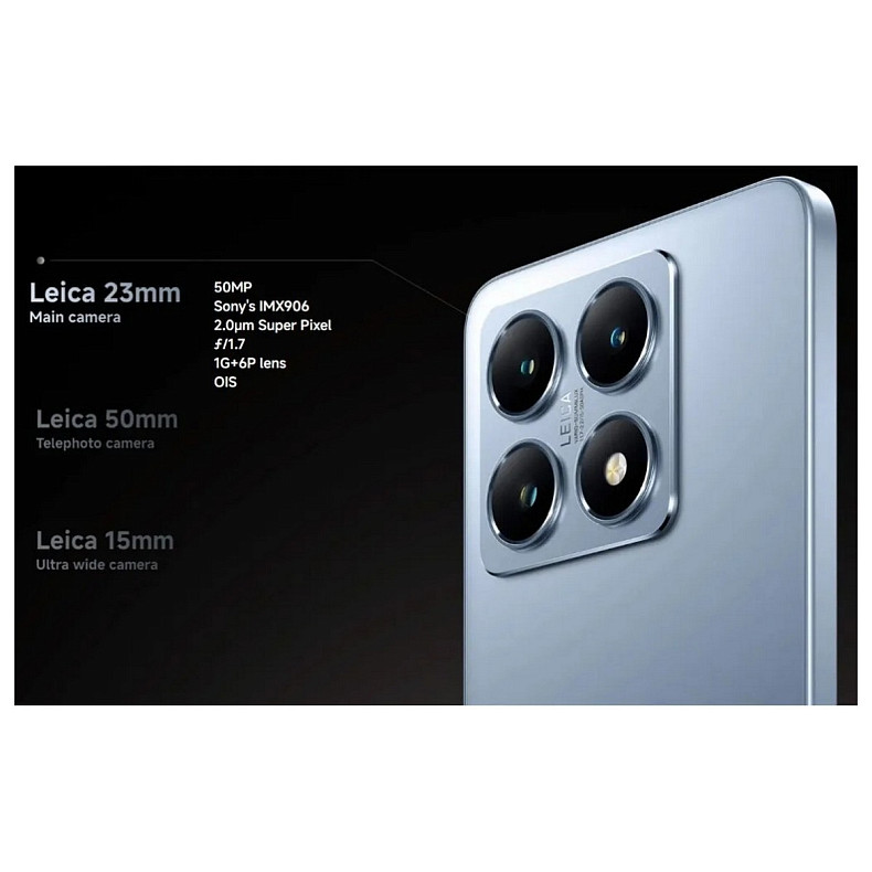 Смартфон Xiaomi 14T Pro 12/512GB Titan Blue