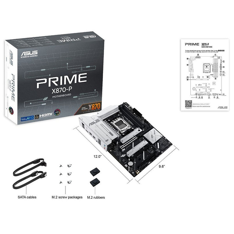 Материнська плата Asus PRIME X870-P