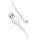 Кабель Proda PD-B47m USB-microUSB, 1м, White