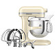 Кухонный комбайн KitchenAid Artisan 6,6 л 5KSM70SHXEAC с подъемной чашей, кремовый