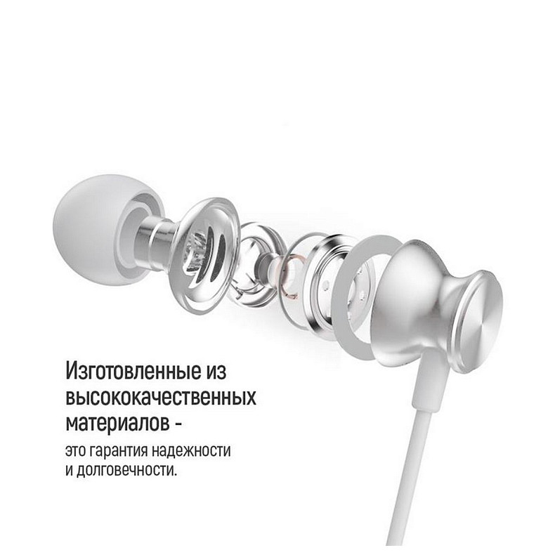 Гарнитура СolorWay 3.5 mm Wired Earphone UrbanBeat White (CW-WD03WT)