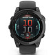 Спортивний годинник GARMIN Fenix E 47mm AMOLED Slate Gray with Black Silicone Band