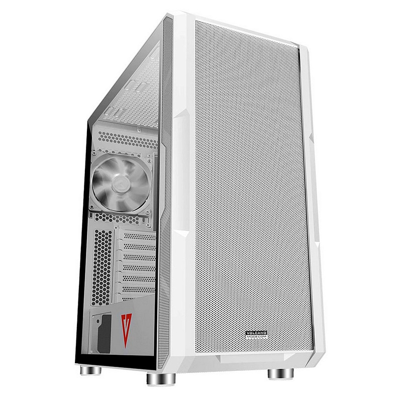 Корпус Modecom AMIRANI WHITE fans 4x120mm, без БЖ ATX