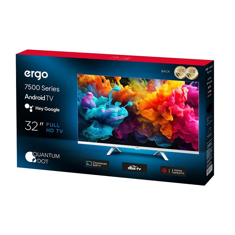 Телевізор ERGO 32JFQ7510