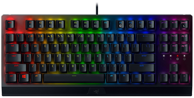 Клавиатура RAZER BlackWidow V3 TKL, Yellow Switch US (RZ03-03491800-R3M1)