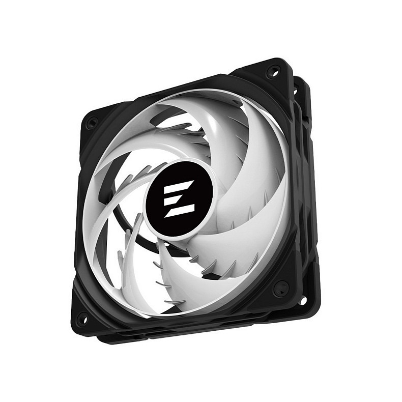 Корпусний вентилятор Zalman AF120 ARGB, 120мм, 600-2000rpm, 4pin PWM, 3pin+5VARGB, 29.7dBa, чорний