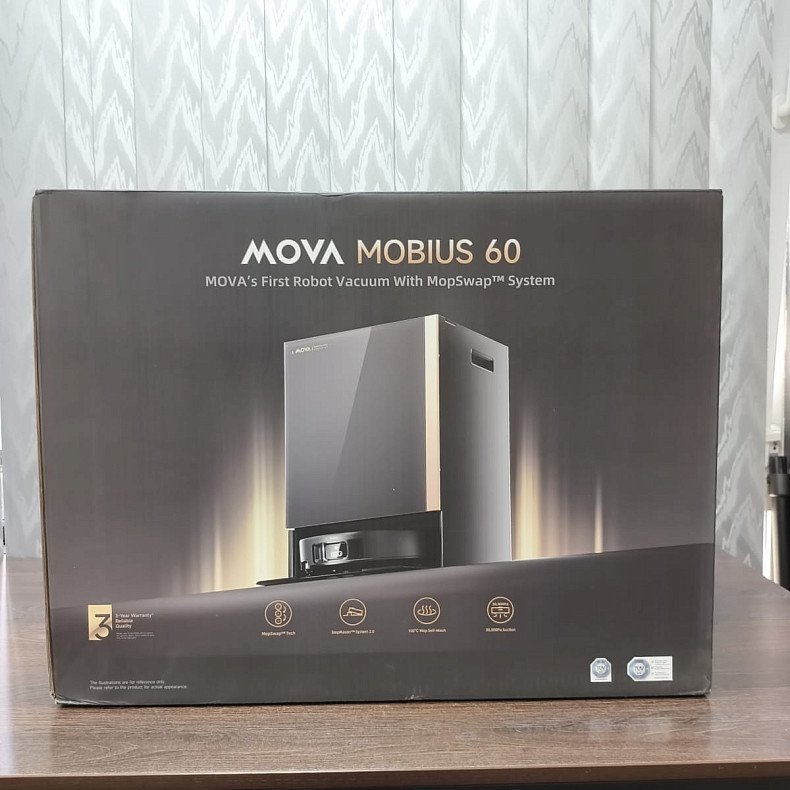 Робот-пилосос MOVA MOBIUS 60 Black-EUA - Уцінка