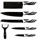 Набор ножей Cecotec 6 Pro Set Black