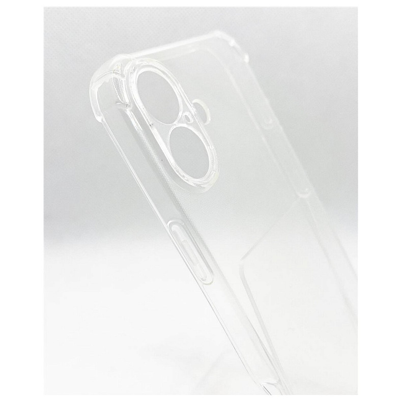 Чeхол-накладка BeCover Anti-Shock для Apple iPhone 16 Plus Clear (712111)