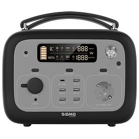 Зарядная станция Sigma mobile X-Power SI140APS Black-Grey (4827798424513)