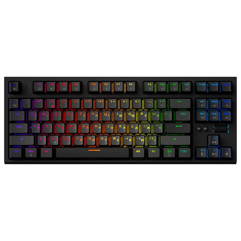 Клавиатура механическая GamePro MK180B (Red) с Hot-Swap RGB Blac