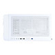 Корпус 1stPlayer D4-M-WH-2F1P-W-1F1-W White