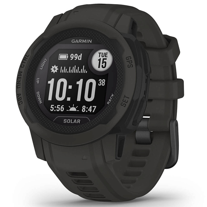 Спортивний годинник Garmin Instinct 2s Solar Graphite Gray