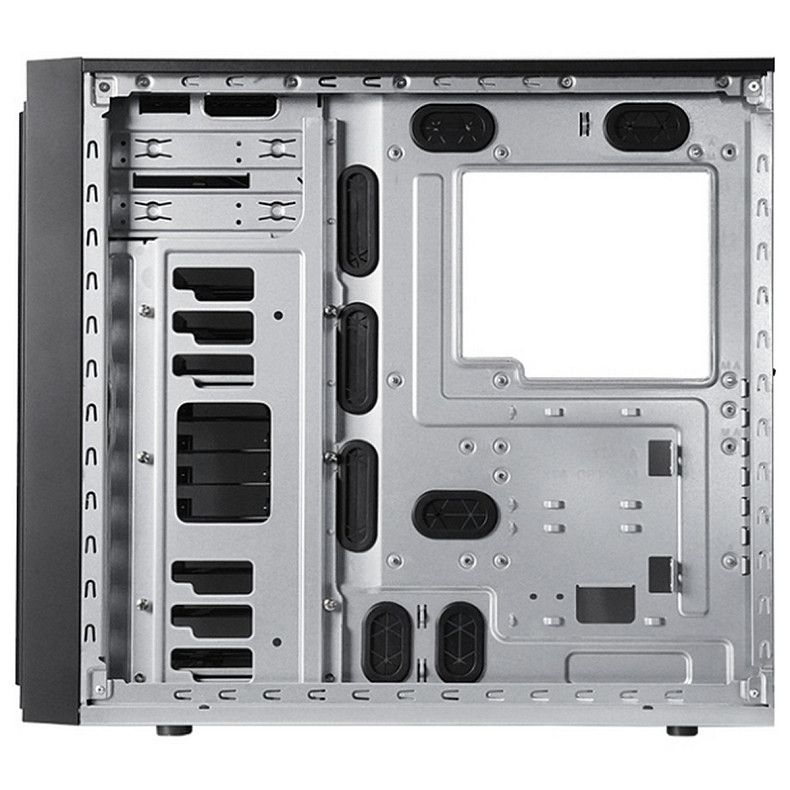 Корпус Chieftec UNI BW-01B-OP, без БЖ, 1x USB Type C, 1 x USB3.0, ATX, Black