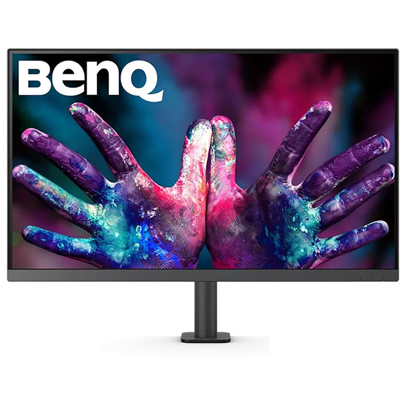 Монитор 31.5" BenQ PD3205UA, IPS, 4K UHD, 99% sRGB, HDMI, DP, USB-С, USB-hub, HAS, колонки, темно-серый