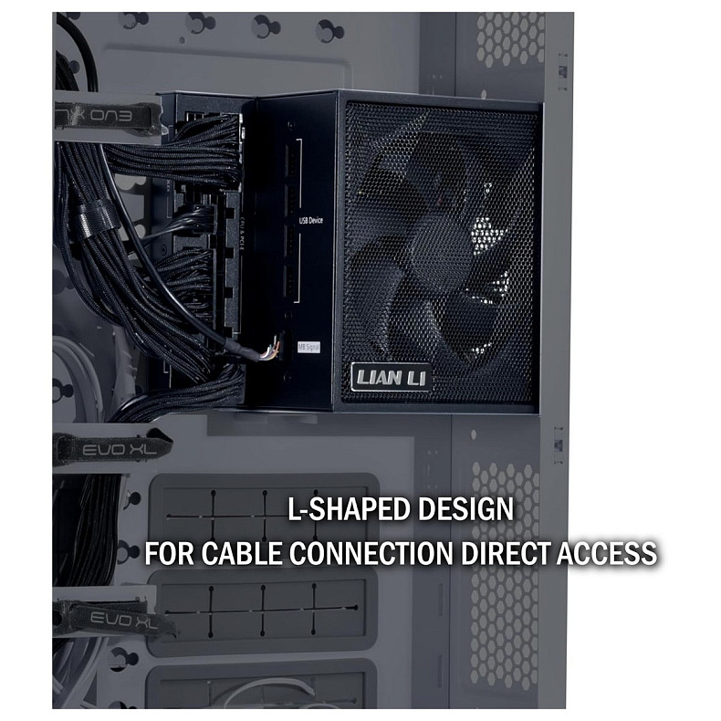 Блок питания Lian Li EDGE850 80 Plus Platinum Black EU Cord (G9P.EG0850.BE00.EU)