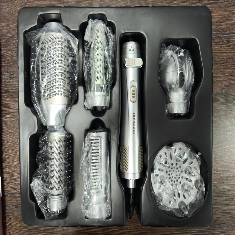 Фен-щетка CECOTEC CeramicCare 6in1 Gyro - Поврежденная упаковка