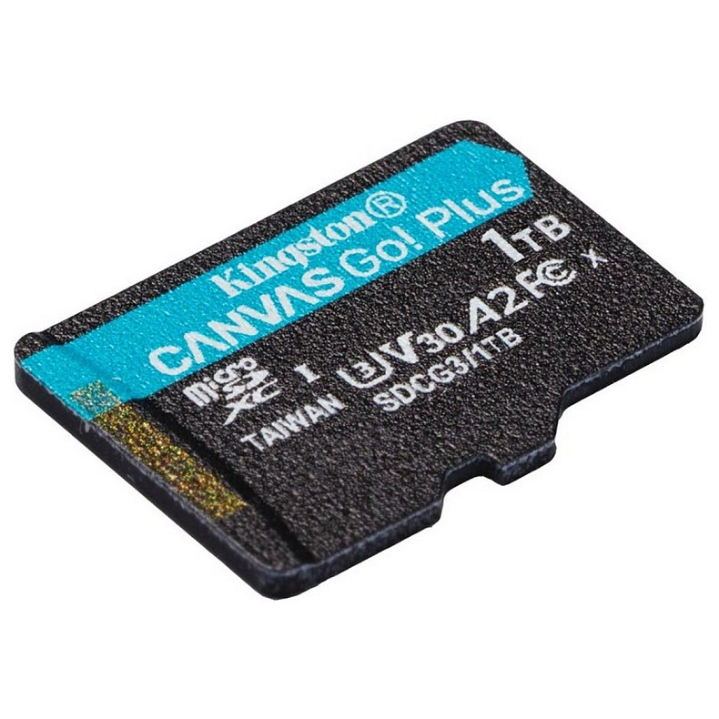 Карта пам'яті MicroSDXC 1TB UHS-I/U3 10 Kingston Canvas Go! Plus R170/W90MB/s (SDCG3/1TBSP)