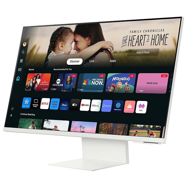 Монитор Samsung SMART VA 4K 32",3840*2160,60 Гц LS32DM801UIXUA