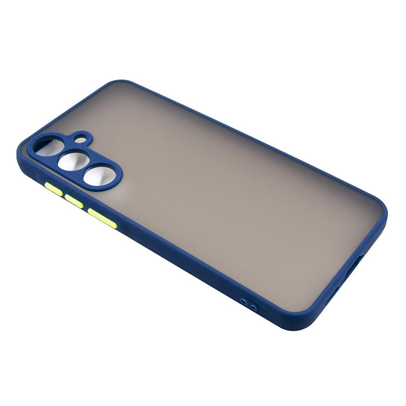 Чeхол-накладка Dengos Matt для Samsung Galaxy M55 SM-M556 Blue (DG-TPU-MATT-159)