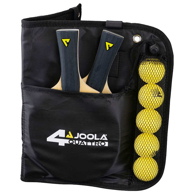 Набір для настільного тенісу Joola Quattro 4 Bats 10 Balls (54818)