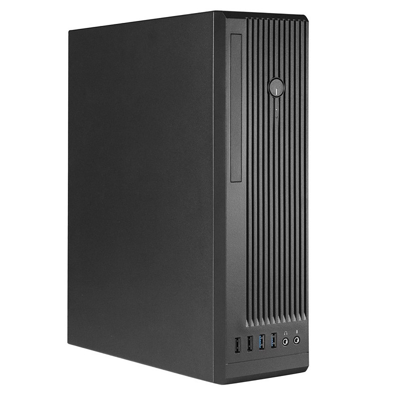 Корпус Chieftec UNI BE-10B-300 mATX, БП 300W, SLIM FF