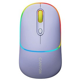 Мишка Canyon MW-22 Dual Band RGB Wireless Mountain Lavender (CNS-CMSW22ML)