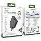Зарядний пристрій 2xUSB 30W (USB-C+USB-A) Gan A69 ultra-thin Fast Charger Black Acefast