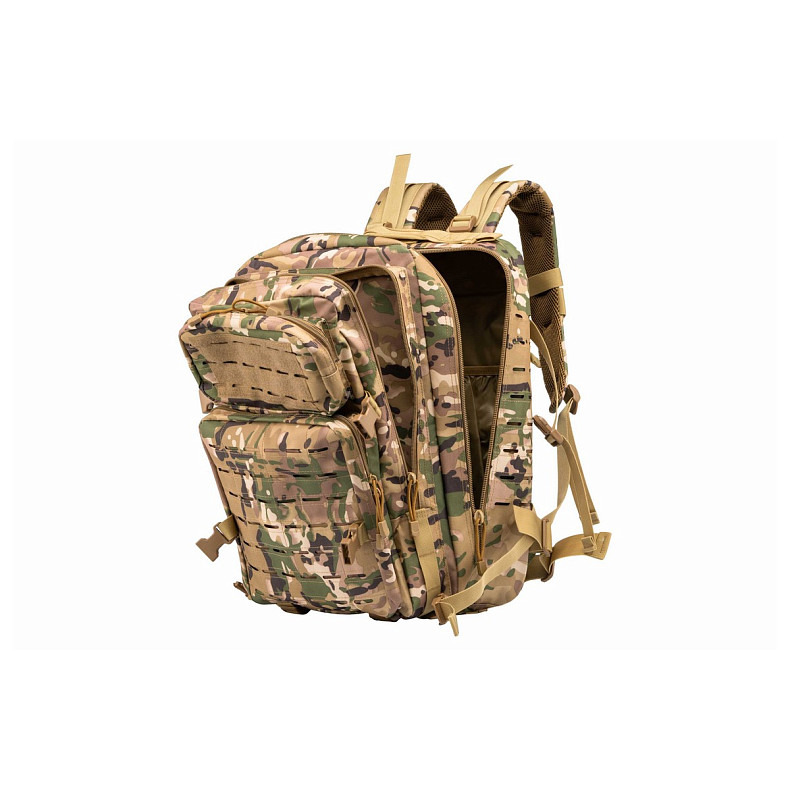 Рюкзак тактичний 2Е, 45L, Laser Cut, камуфляж (2E-MILTACBKP-45L-MC)