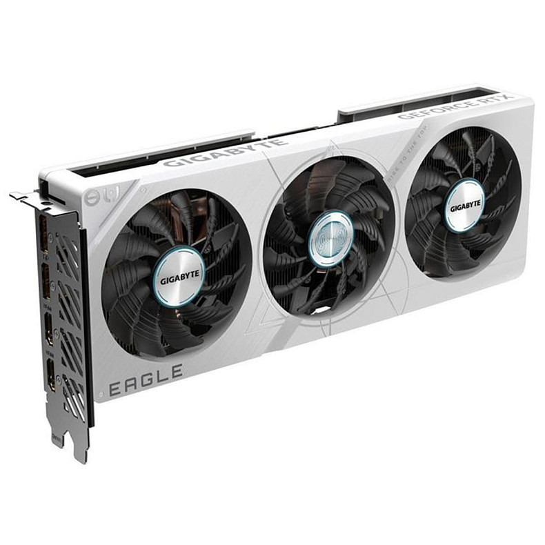 Видеокарта GF RTX 4060 Ti 8GB GDDR6 Eagle OC Ice Gigabyte (GV-N406TEAGLE OC ICE-8GD)