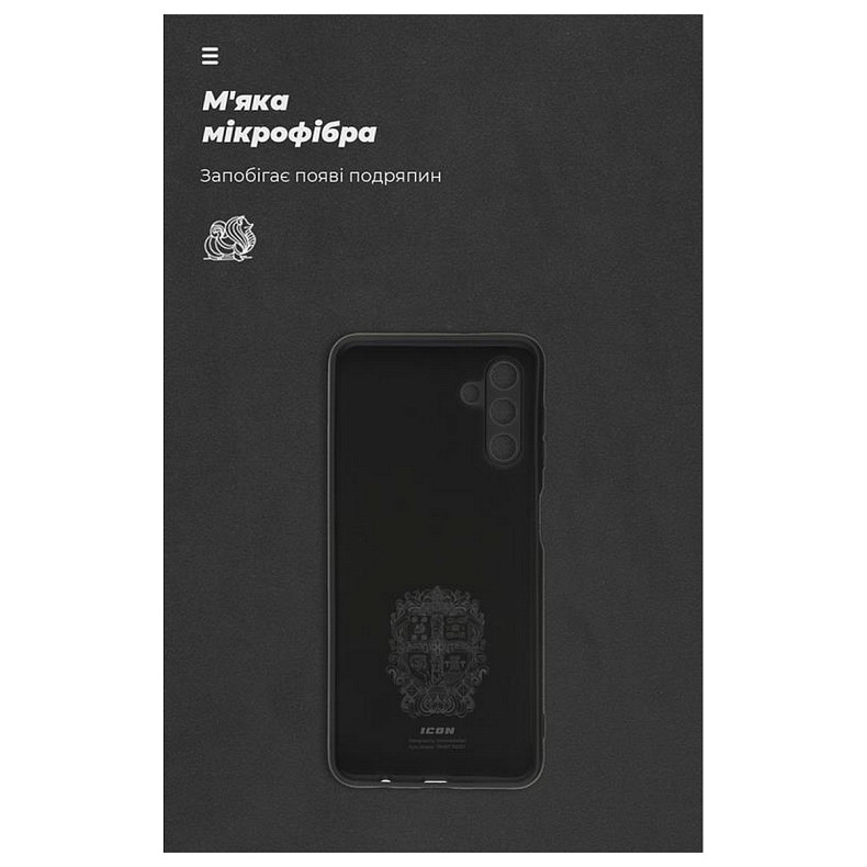 Чехол-накладка Armorstandart Icon для Samsung Galaxy A04s SM-A047/A13 5G SM-A136 Camera cover Black