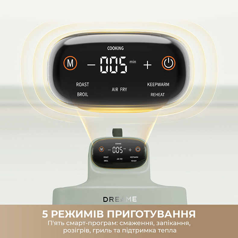 Мультипіч DREAME Tasti PT60 4.5L+2.5L Sage/Green