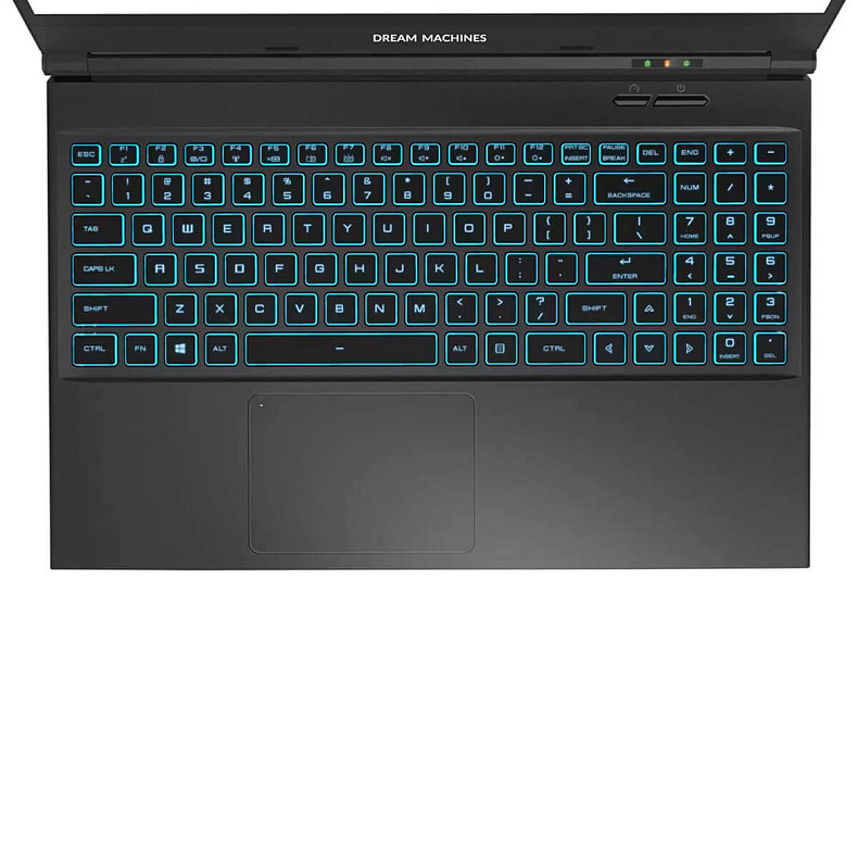 Ноутбук Dream Machines RG3050-15 15.6FHD IPS, Intel i7-13700H, 16GB, F1TB, NVD3050-4, DOS, чорний