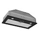 Витяжка Ardesto вбудована, 52см, 700м3ч, скло, 2х1Вт LED, кнопкове, чорний