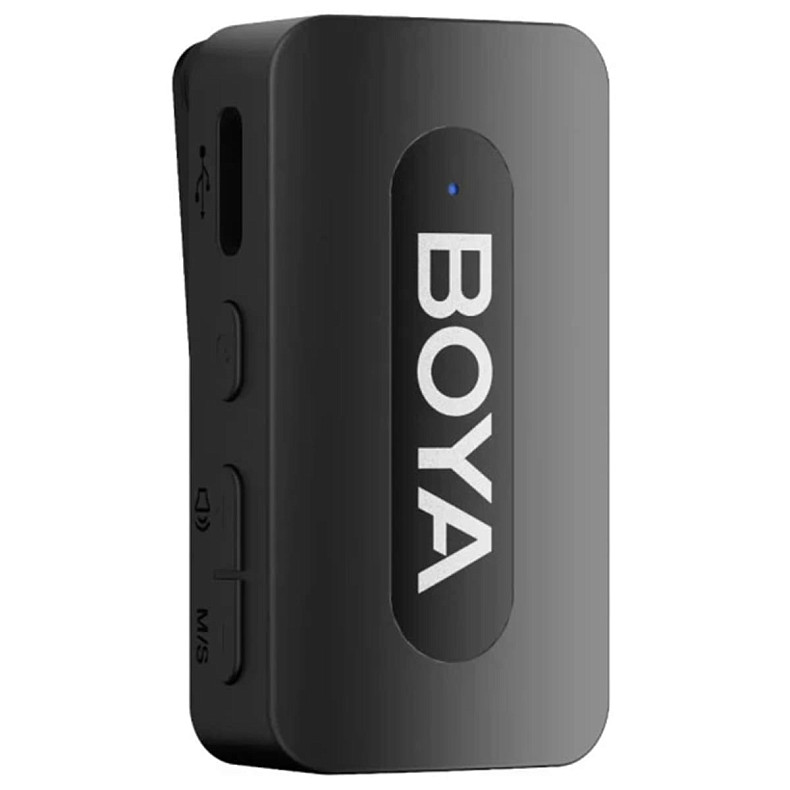 Беспроводной петличный микрофон BOYA BY-V35 TRS for camera Black