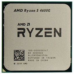 Процессор AMD Ryzen 5 4600G (3.7GHz 8MB 65W AM4) Tray (100-100000147)