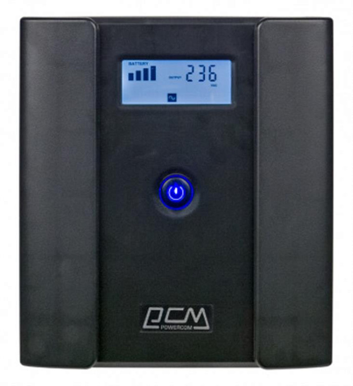 ИБП Powercom RPT-1500AP, 4 x евро, USB, LCD (00210225)