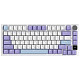 Клавіатура Ajazz AK820 PRO 75% Flying Fish Switch White RGB (AK820PRO-FF-PWB)