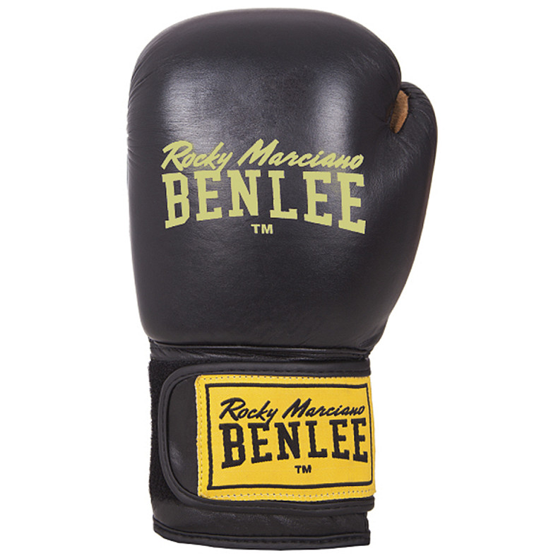 Перчатки боксерские Benlee EVANS 14oz /Кожа /черные