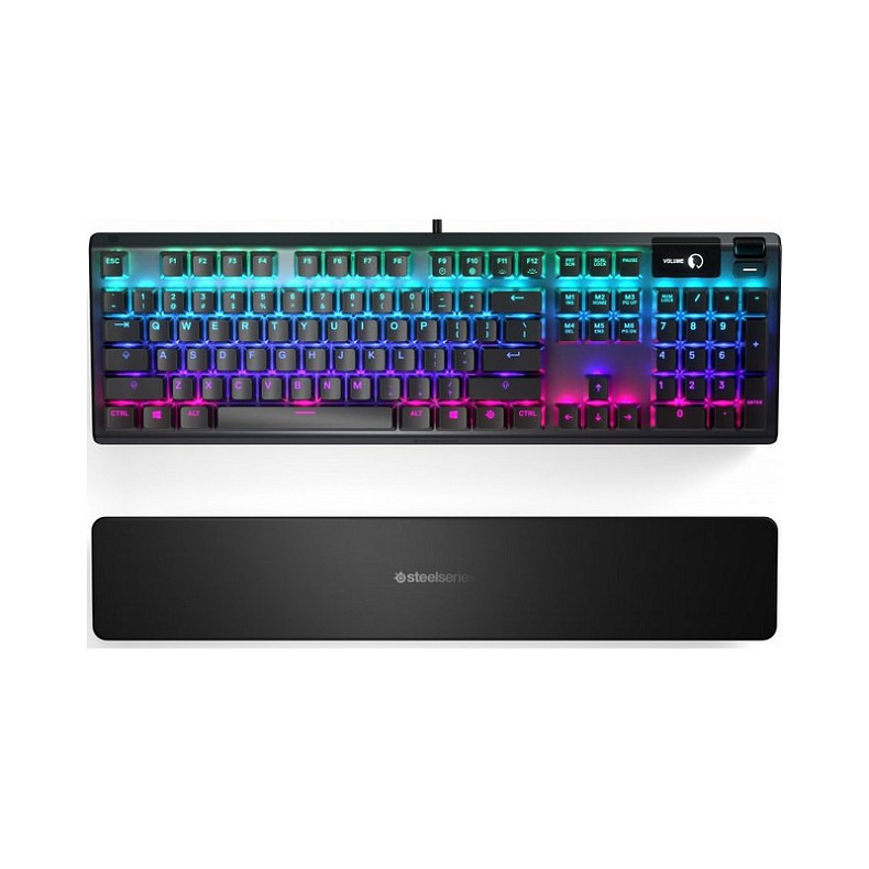 Клавіатура SteelSeries Apex 5 Black USB (64532)