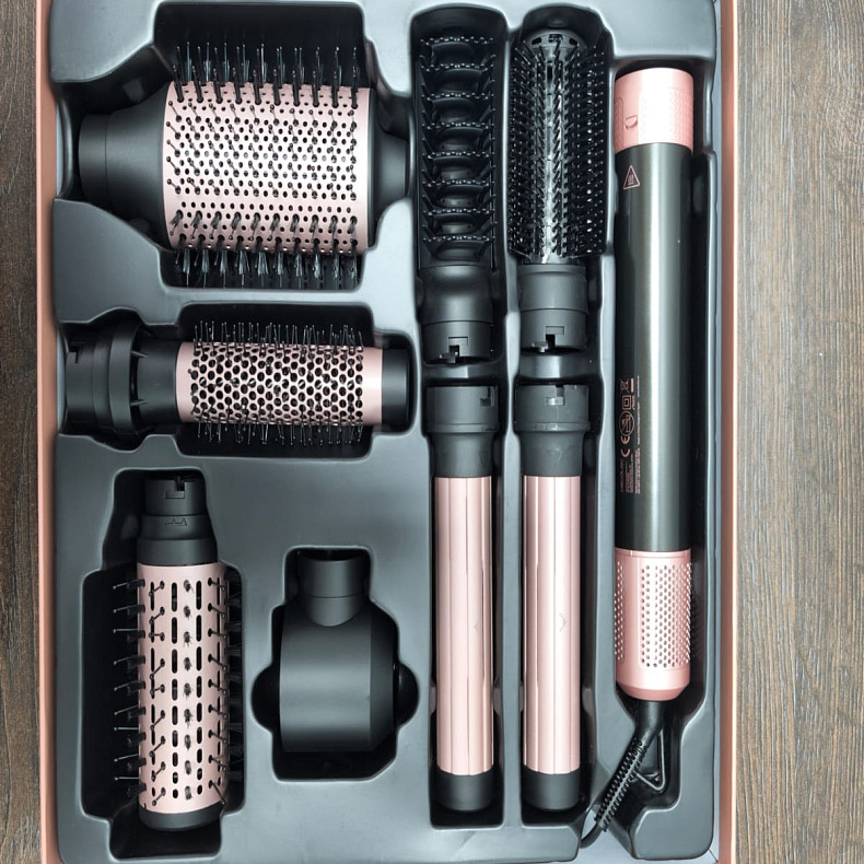 Стайлер CECOTEC Bamba CeramicCare 8in1 AirGlam Black - Ушкоджена упаковка