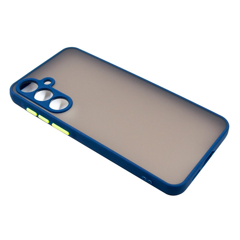 Чeхол-накладка Dengos Matt для Samsung Galaxy A55 5G Blue (DG-TPU-MATT-143)
