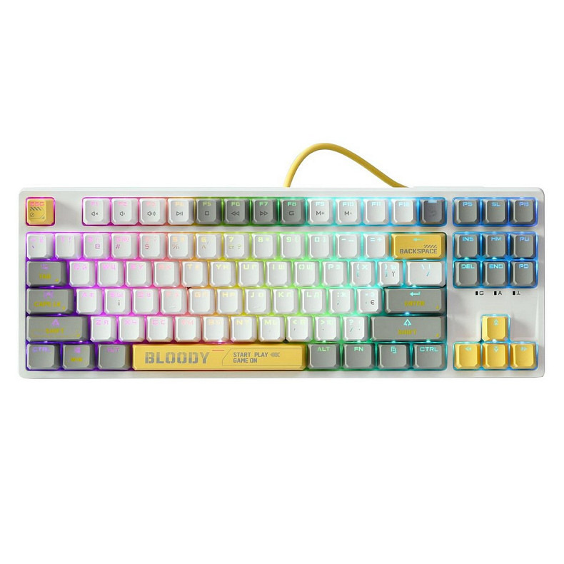 Клавиатура A4Tech S87 Bloody Energy White