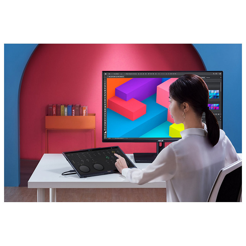 Портативный монитор Asus 15.6" ProArt PA169CDV HDMI, 2xUSB-C, MM, IPS, 3840x2160, 10ms, Touch, sRGB